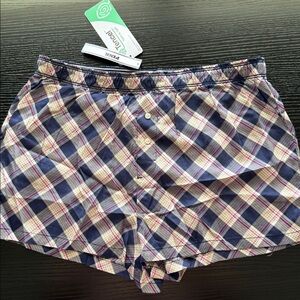 PINK Victoria's Secret Plaid Boxers